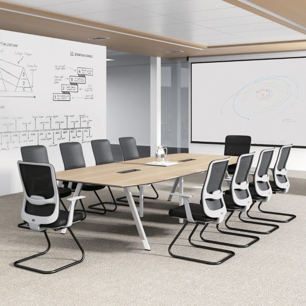 KROSS 3.6m Natural Boardroom Meeting Table